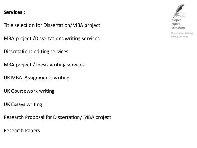 Dissertation statistical services in usa